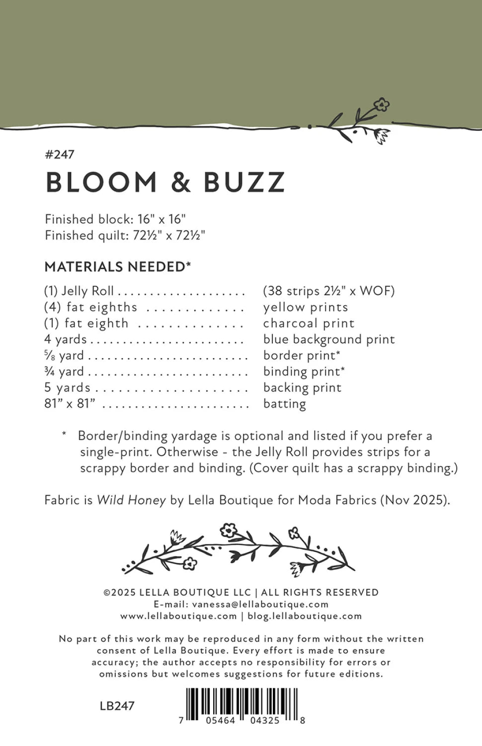 Bloom & Buzz Quilt Pattern - image 3 - quilting pattern with step-by-step instructions