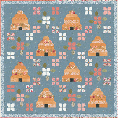 Bloom & Buzz Quilt Pattern - image 2 - quilting pattern with step-by-step instructions