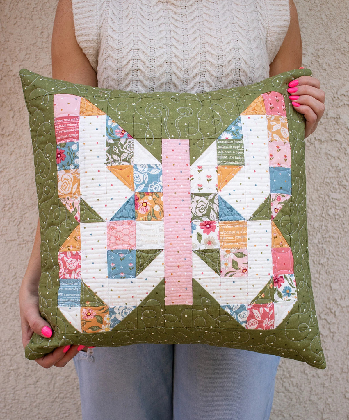 Mini Charmed Quilt Pattern - image 2 - quilting pattern with step-by-step instructions
