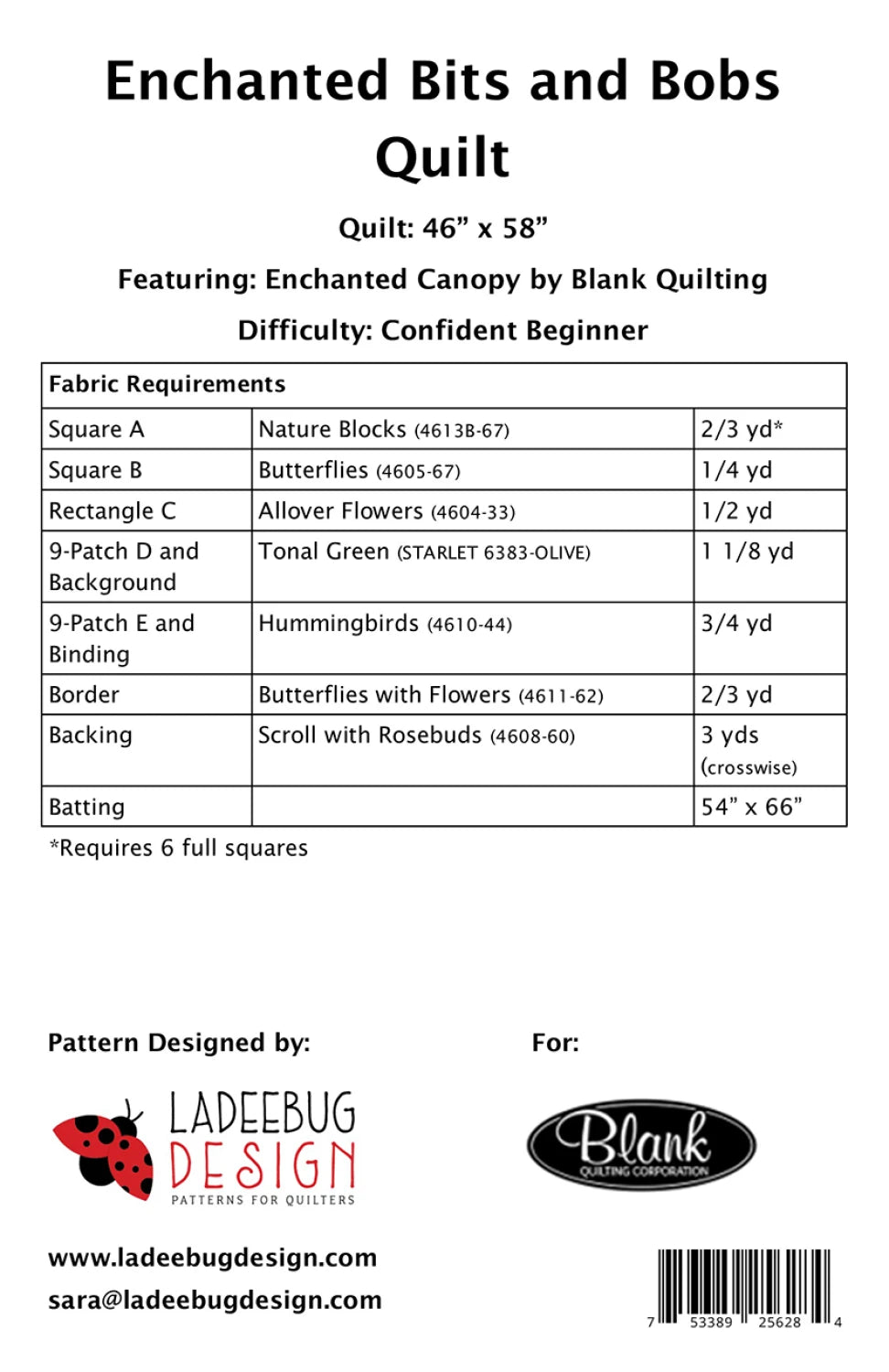 Enchanted Bits and Bobs Quilt Pattern - image 2 - quilting pattern with step-by-step instructions
