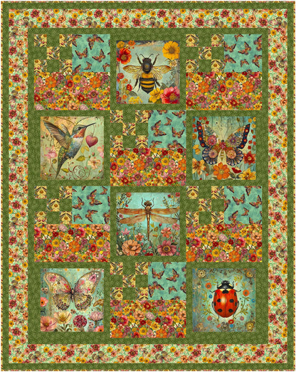 Enchanted Bits and Bobs Quilt Pattern - image 3 - quilting pattern with step-by-step instructions