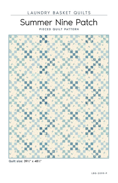 Summer Nine Patch Quilt Pattern