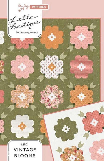 Vintage Blooms Quilt Pattern