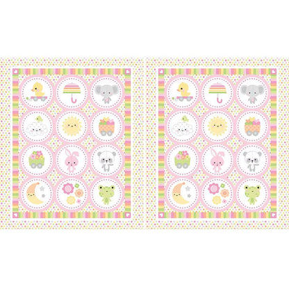 Bundle of Joy Double Lush Velvet Set of two 36" Panels - image 2 - quilt fabric panel for quilting projects