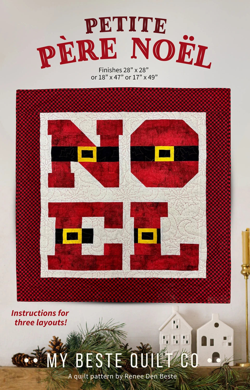 Petite Pere Noel - image 1 - quilting supply from Quilted Joy