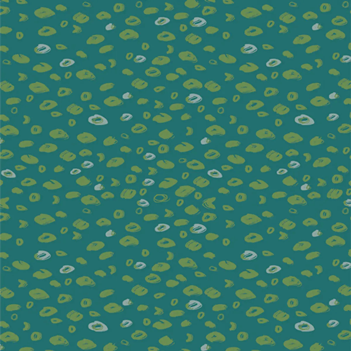 Meriwether Green Wispy Clouds Dream Fabric Yardage