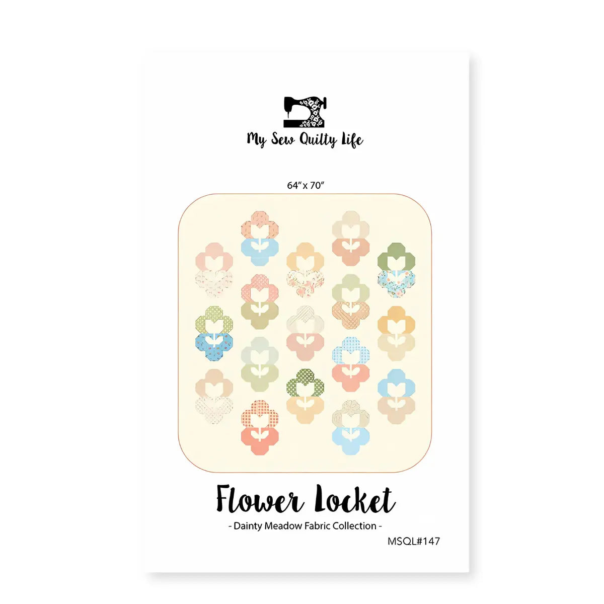 Flower Locket Quilt Pattern