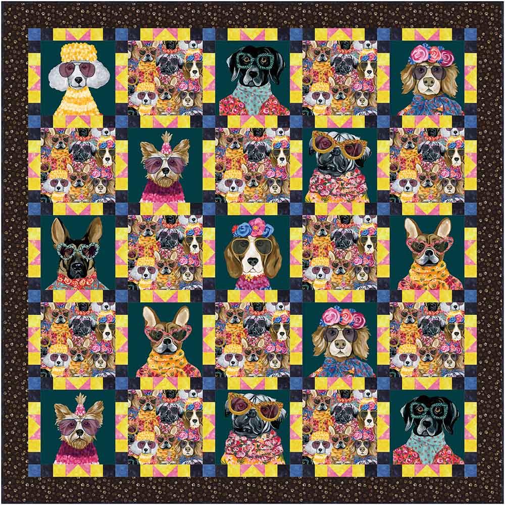 Made with Love Quilt Kit - PRESALE - image 3 - complete quilt kit with fabric and instructions