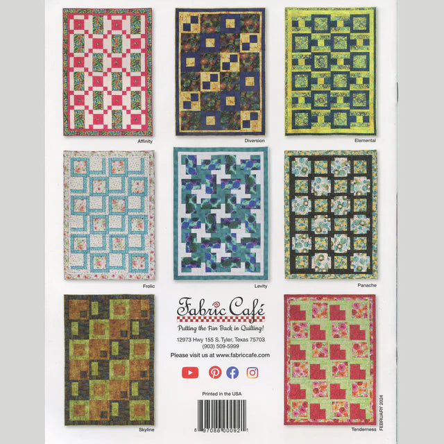 Make It Easy with 3-Yard Quilts - image 2 - quilting supply from Quilted Joy