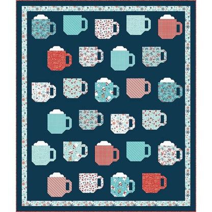 Mod Mugs quilt kit presale coffee mug themed fabric bundle