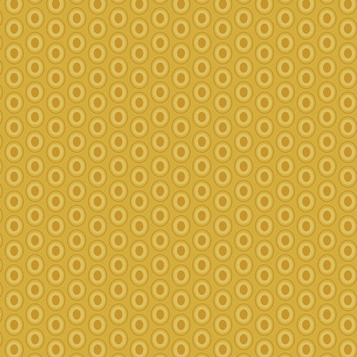 Oval Elements Honey Amber Fabric Yardage Product Photo