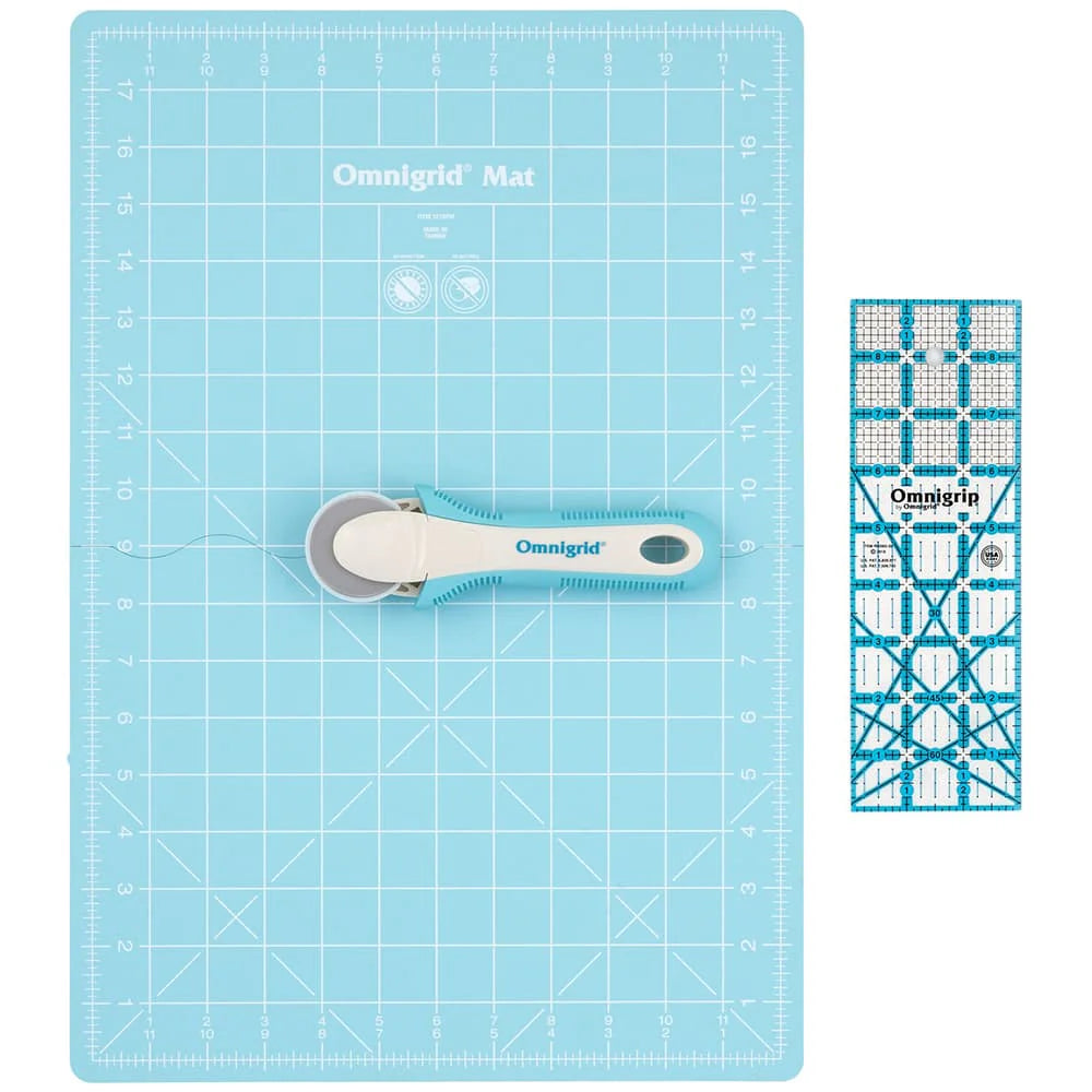 Omnigrid 12 x 18 Compact Rotary Cutting Kit - image 2 - quilting supply from Quilted Joy