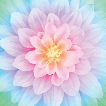 Dream Big Flower Panel - Opal
