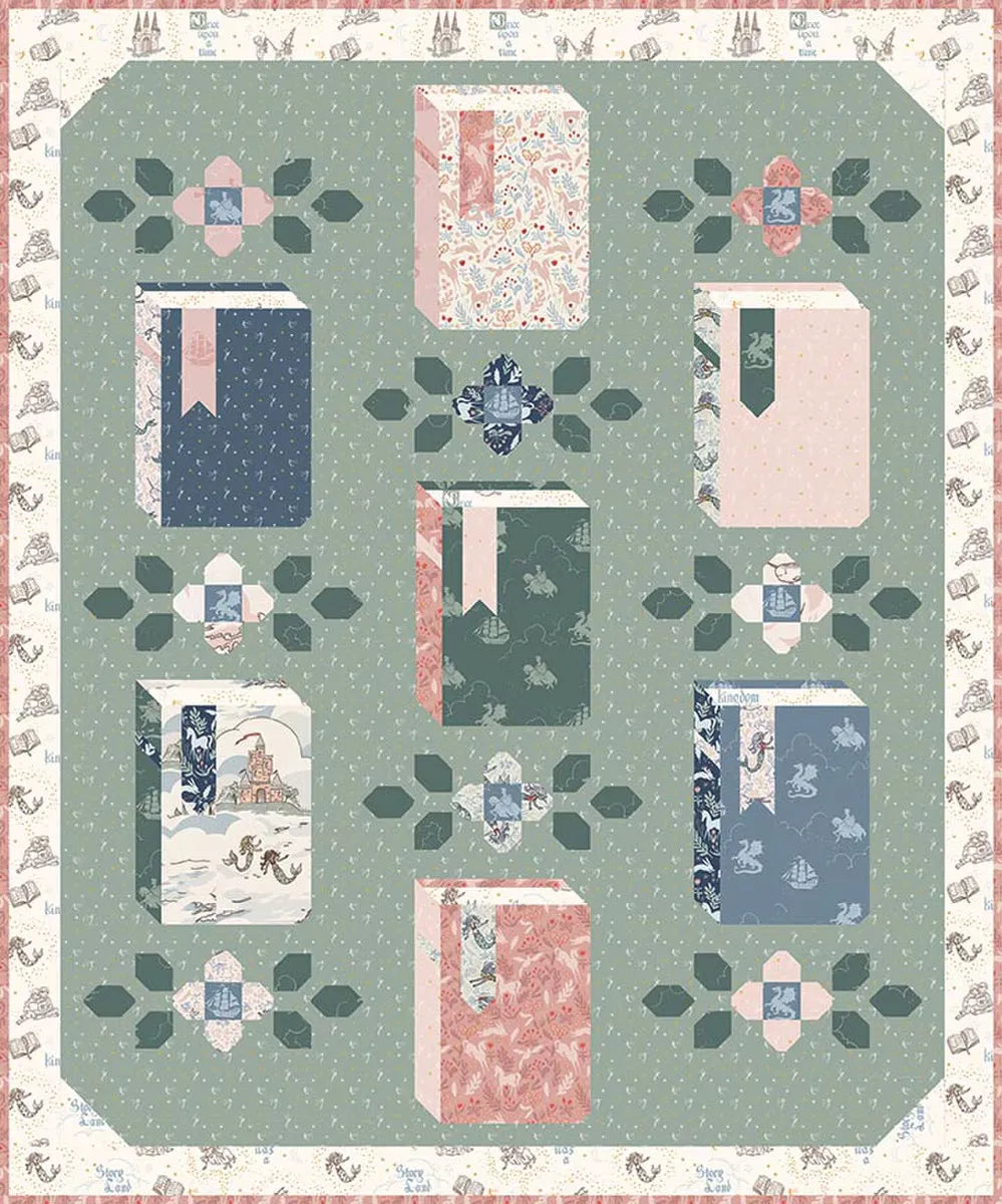 Novel Idea Quilt Pattern finished quilt detail