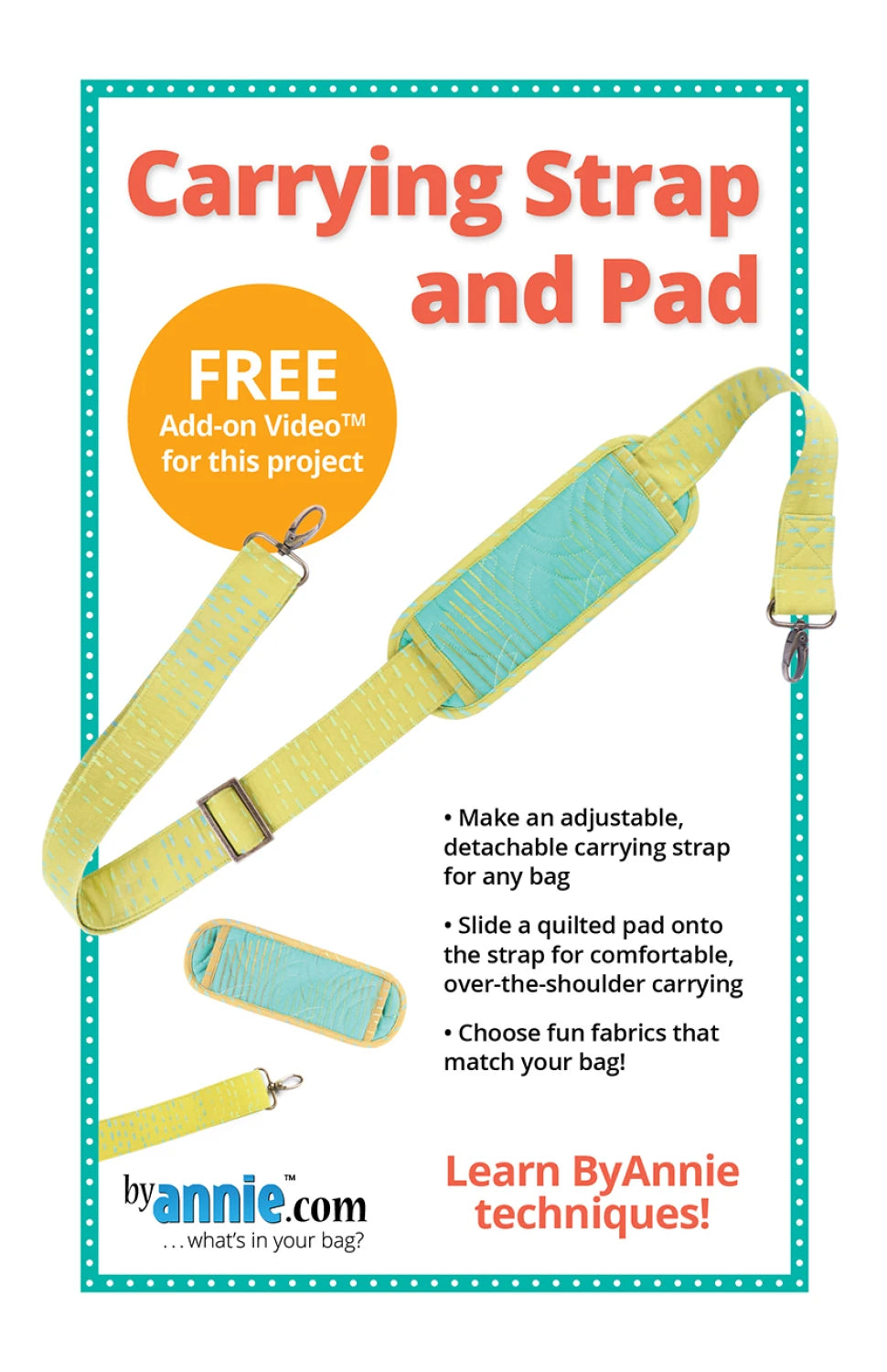 Carrying Strap Quilt Pattern