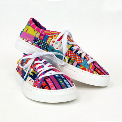 Patchwork Kicks Main Street Midtop pattern pages