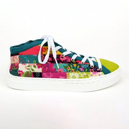 Patchwork Kicks Main Street Hightop pattern pages