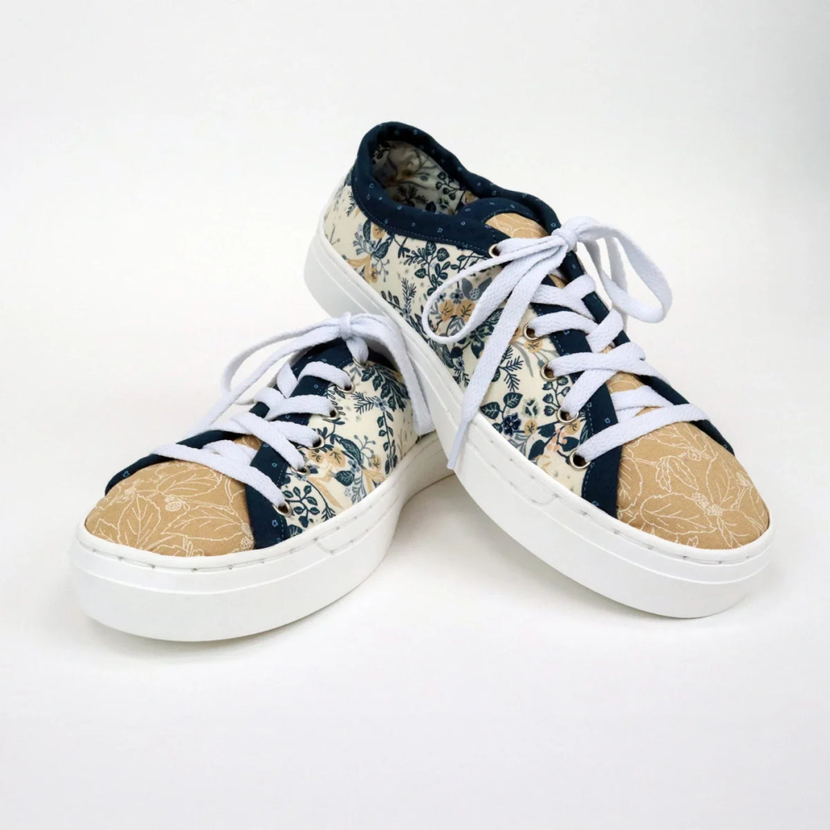 Patchwork Kicks Class - hands-on shoe-making workshop using Patchwork Kicks kits