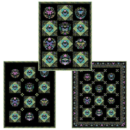 Solanum Quilt Pattern - image 1 - quilting pattern with step-by-step instructions