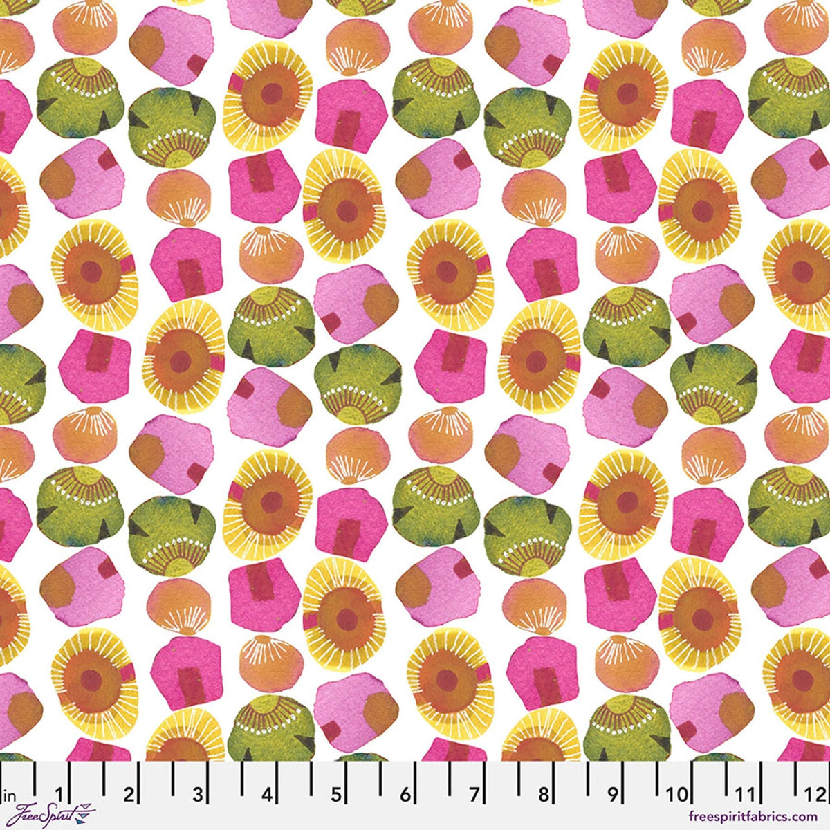 Colori Pink Jelly Fabric Yardage