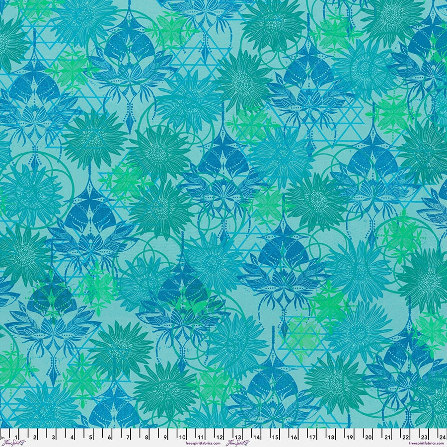 Grace Robin Reflection Fabric Yardage - quilt fabric for sewing and quilting projects