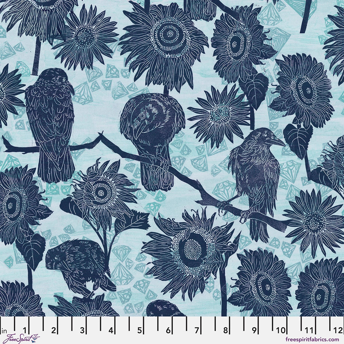 The Wisdom Cool The Gathering Fabric Yardage - quilt fabric for sewing and quilting projects