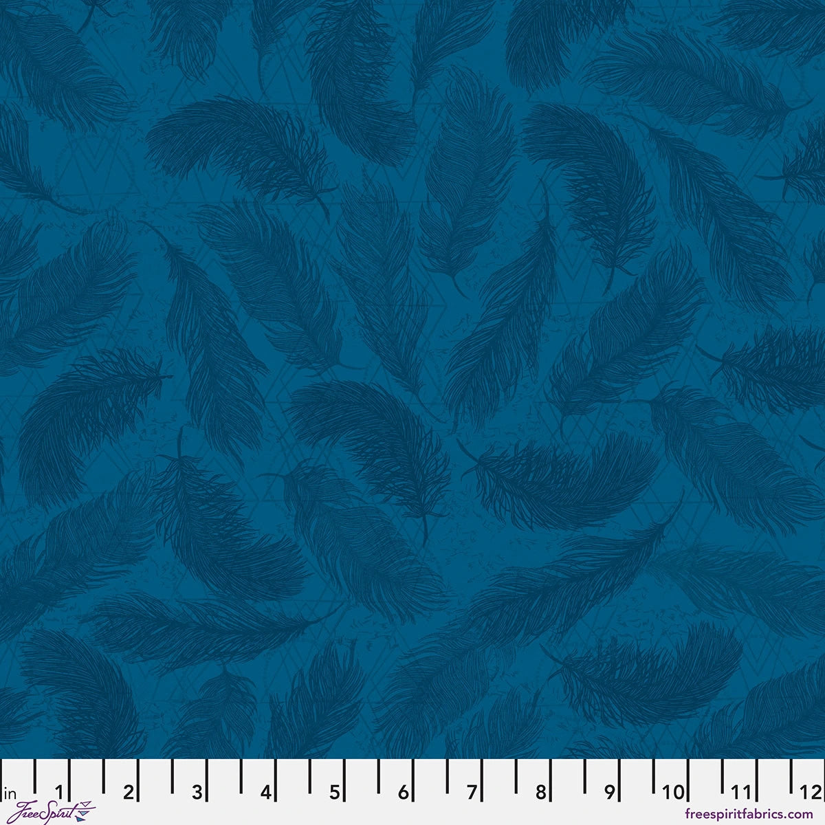 The Wisdom Indigo The Whispers Fabric Yardage - quilt fabric for sewing and quilting projects