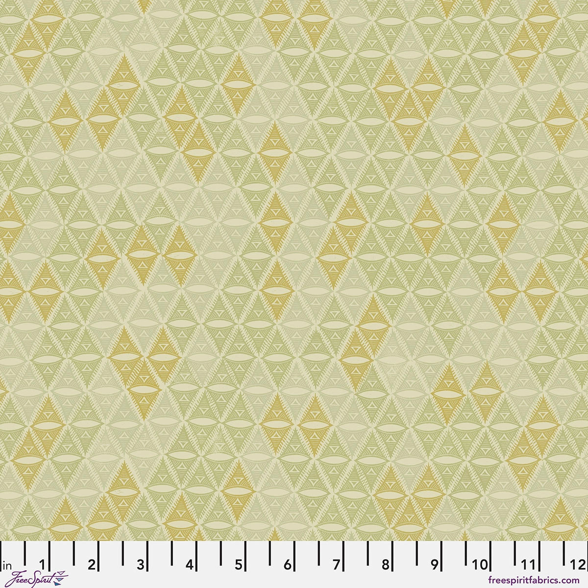 The Wisdom Neutral The Diamond Fabric Yardage - quilt fabric for sewing and quilting projects