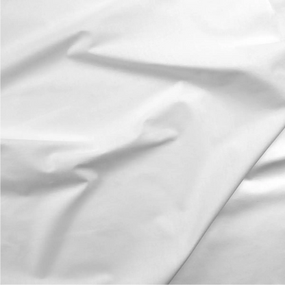 FLAW Cotton Sateen White 55" x 118" Wide Quilt Backing Fabric - wide quilt backing fabric for longarm quilting