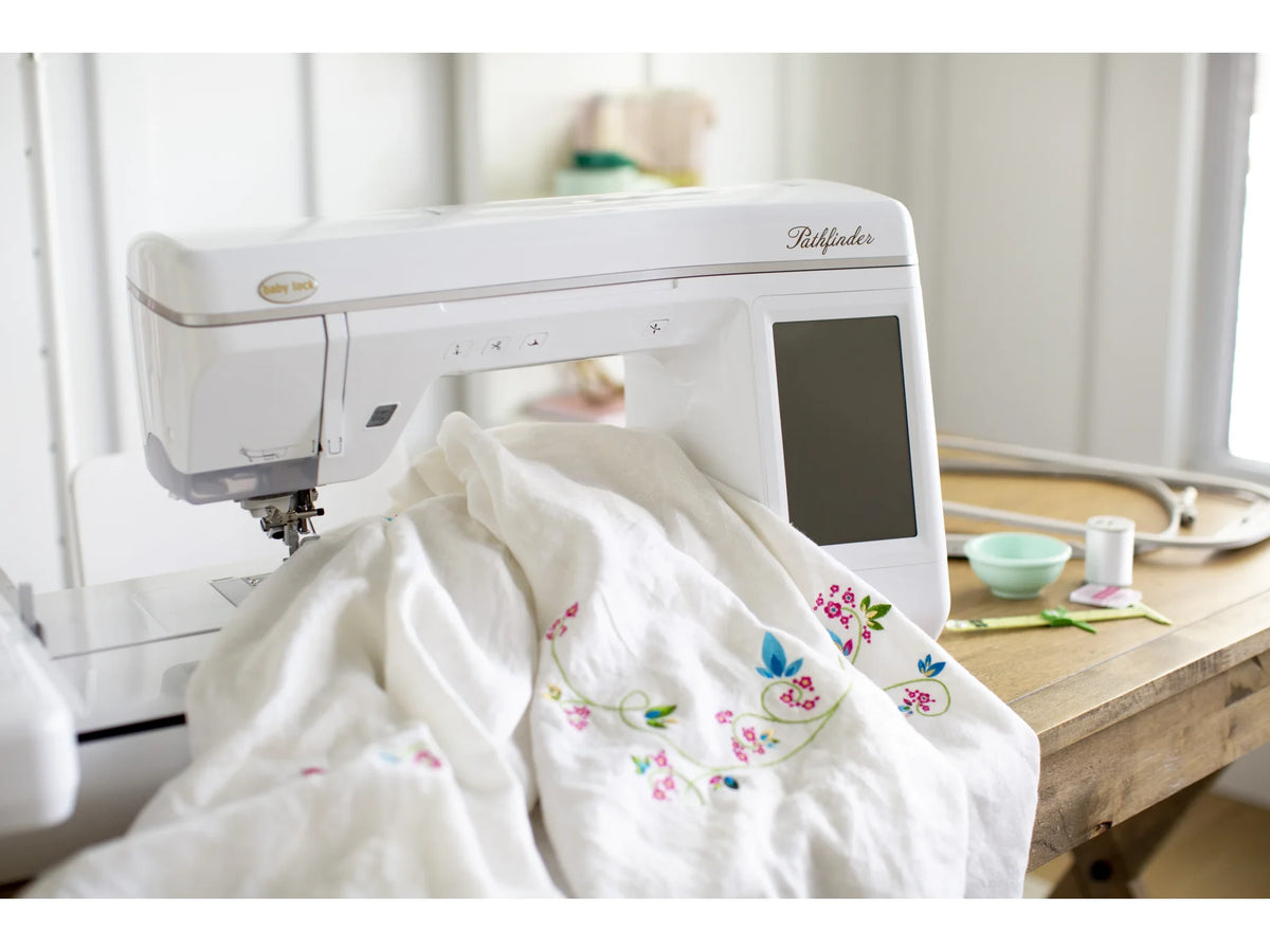 Baby Lock Pathfinder Dedicated Embroidery Machine FLOOR MODEL - image 4 - Baby Lock sewing machine or accessory