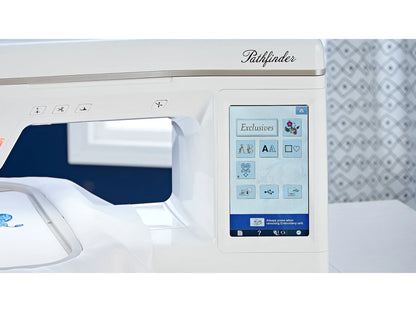 Baby Lock Pathfinder Dedicated Embroidery Machine FLOOR MODEL - image 7 - Baby Lock sewing machine or accessory