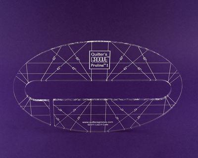 ProLine Ruler - image 1 - quilting ruler for precision cutting