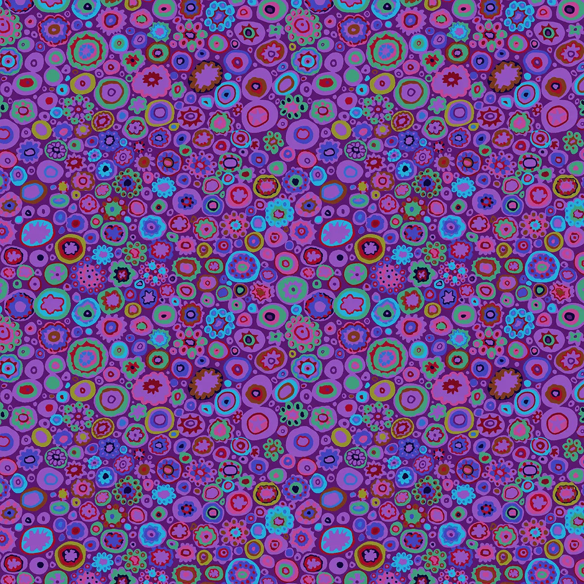 Kaffe Fassett Collective Purple Paperweight 108" Wide Quilt Backing Fabric