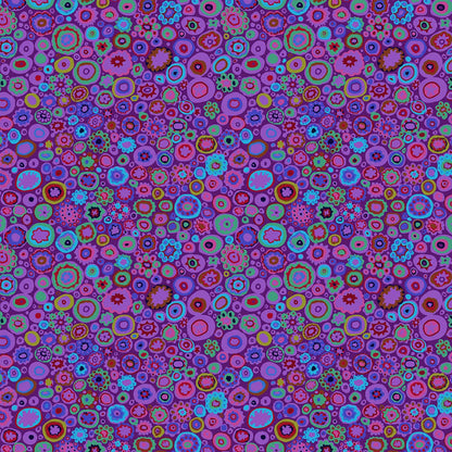 Kaffe Fassett Collective Purple Paperweight 108" Wide Quilt Backing Fabric