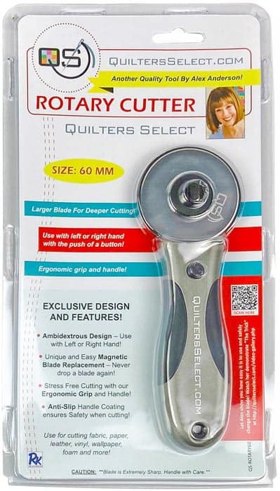 Quilters Select Deluxe 60MM Rotary Cutter - image 4 - quilting supply from Quilted Joy