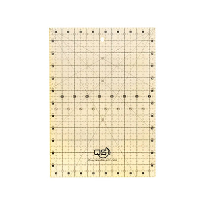 Quilters Select Non-Slip Ruler 8-1/2in x 12in - image 1 - quilting ruler for precision cutting