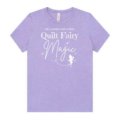 Quilt Fairy Magic Lavender T-Shirt