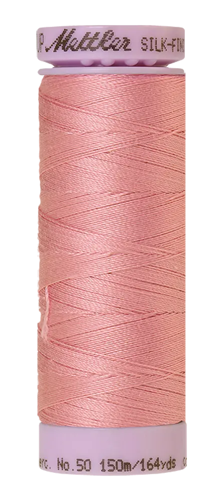 Mettler Cotton Silk Finish 50wt Rose Quartz large spool quilting thread