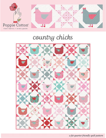 Country Chicks quilt pattern cover