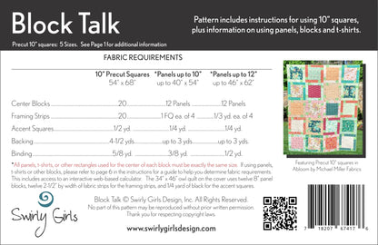 Block Talk Quilt Pattern - image 2 - quilting pattern with step-by-step instructions