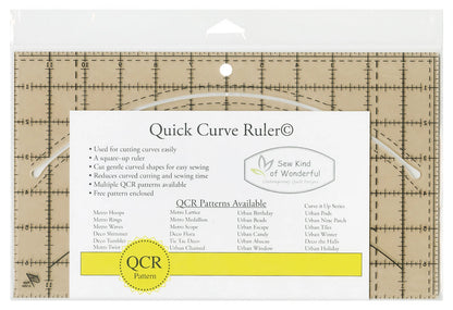 Quick Curve Ruler - image 1 - quilting ruler for precision cutting