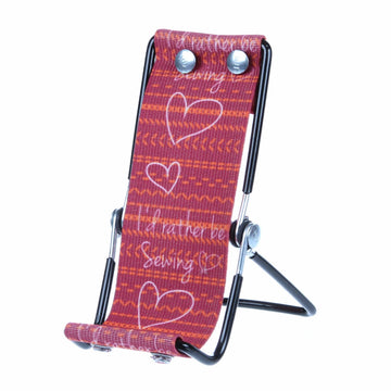 I'd Rather Be Sewing Pink Smartphone Lounger