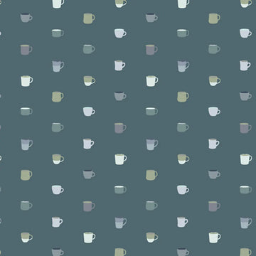 Snow Day Drink It Up Fabric Yardage
