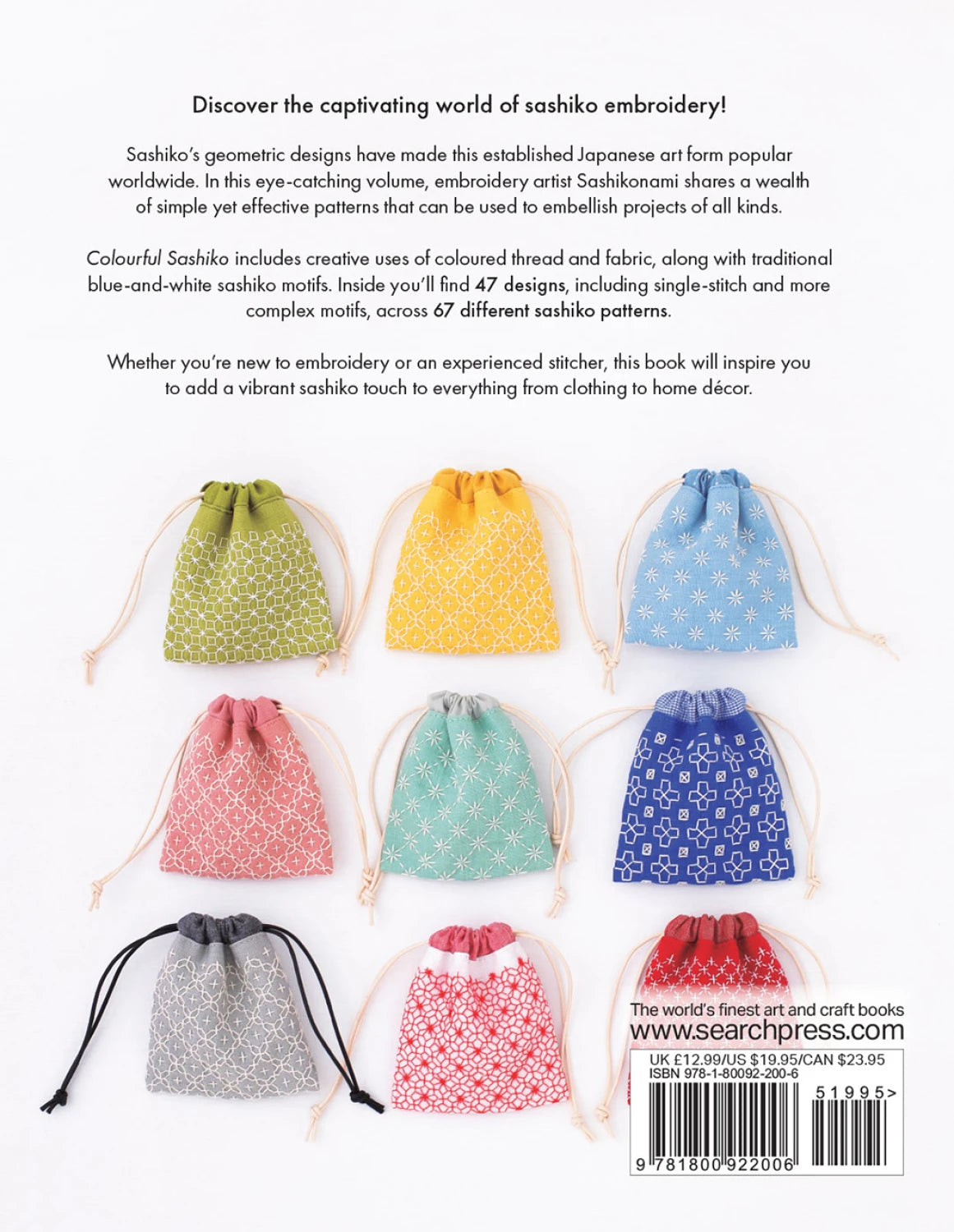Colourful Sashiko - image 4 - quilting supply from Quilted Joy