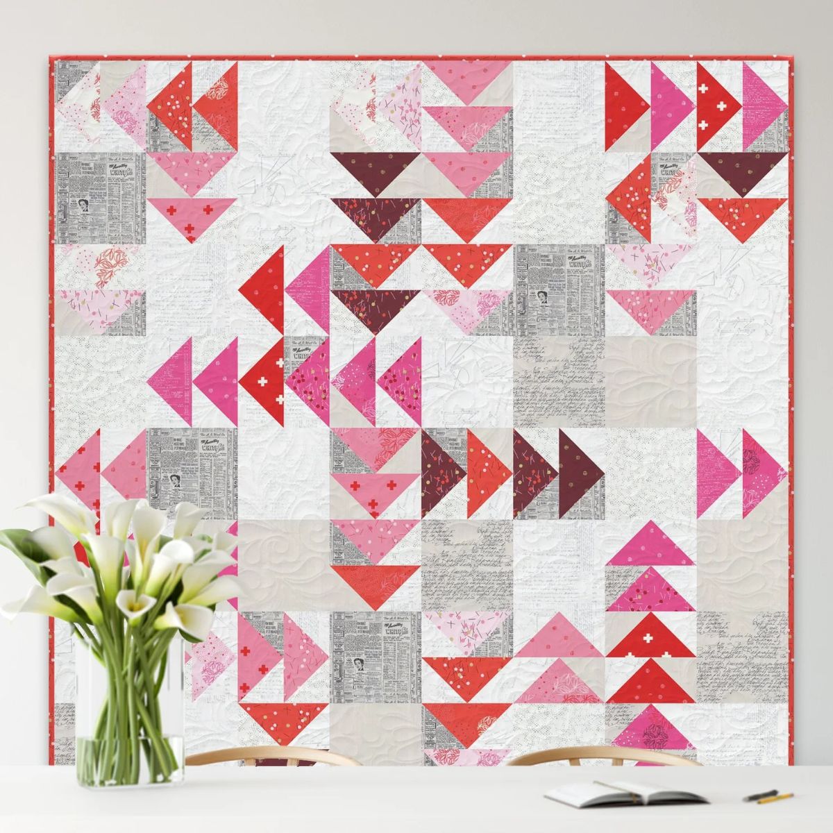 My Next Quilt: Flying Geese Night Class - flying geese quilting technique class