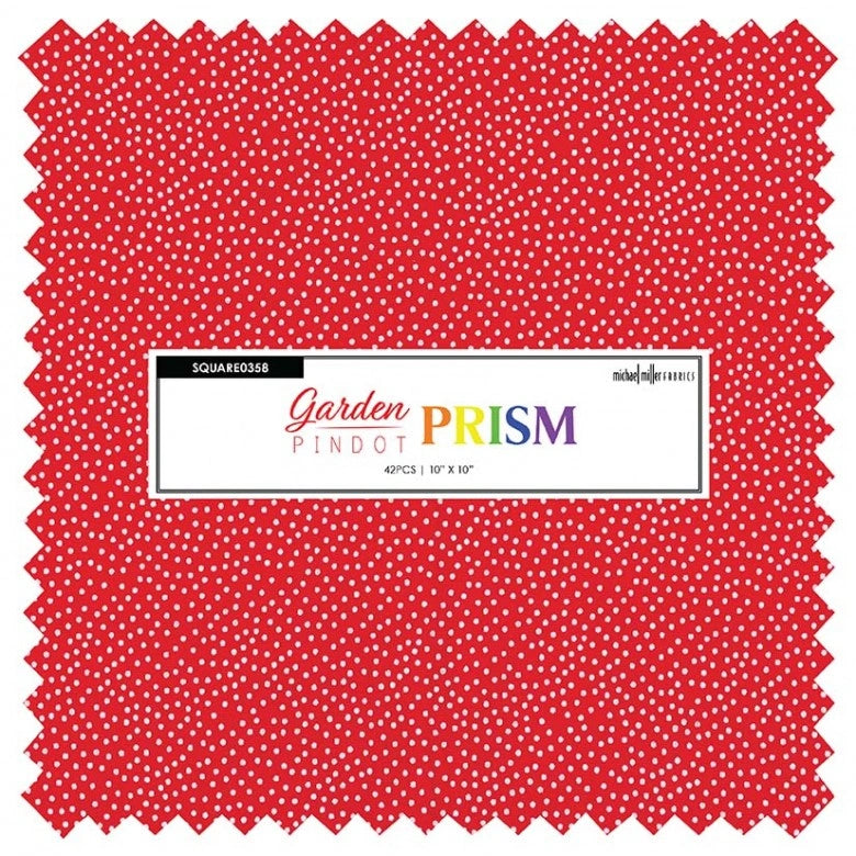 Garden Pindot Prism 10" Squares