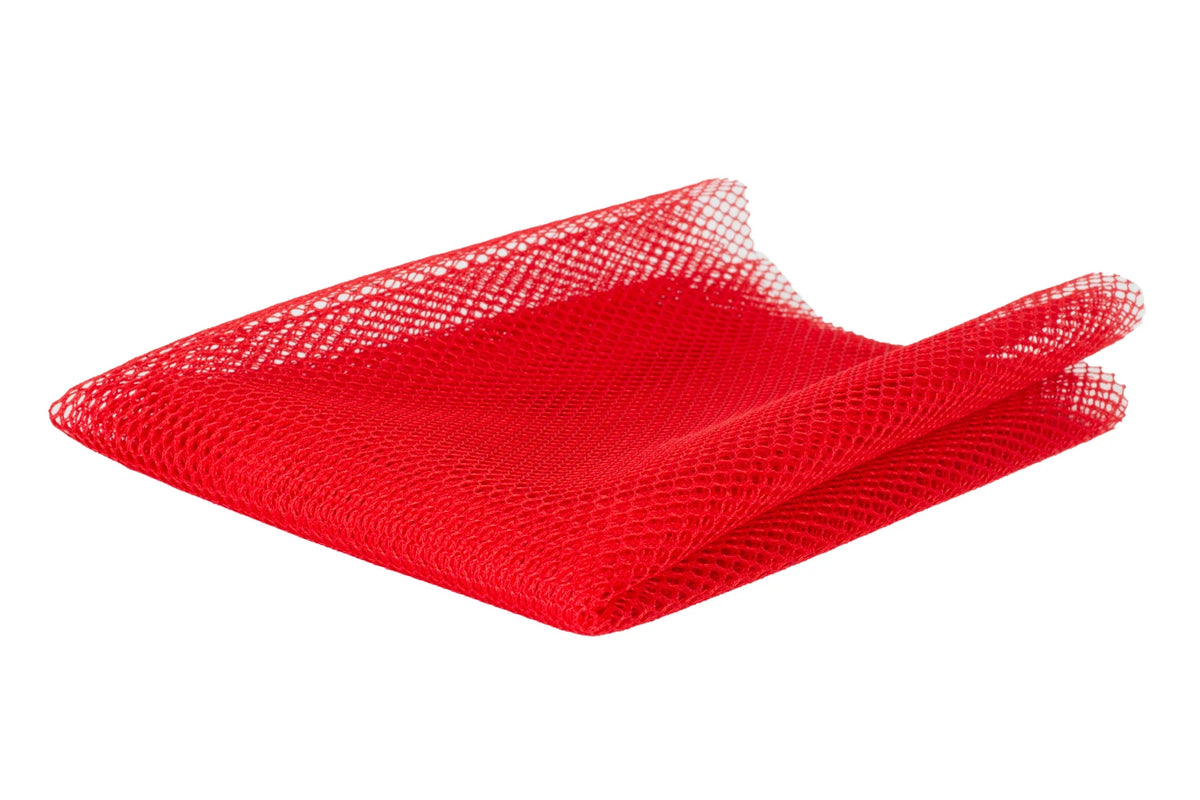 Mesh Lite Weight Atomic Red 18in x 54in - image 2 - quilting supply from Quilted Joy