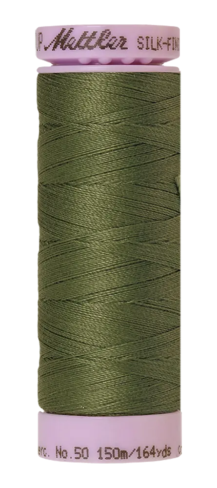 Mettler Cotton Silk Finish 50wt 150m Seagrass