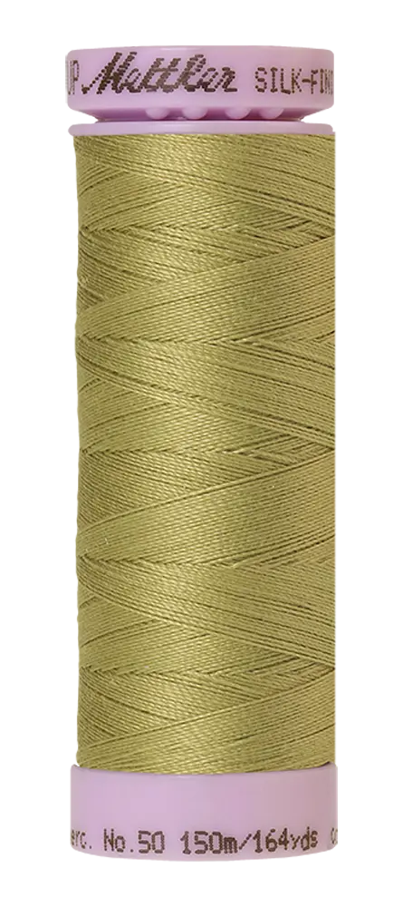 Mettler Cotton Silk Finish 50wt 150m Seaweed