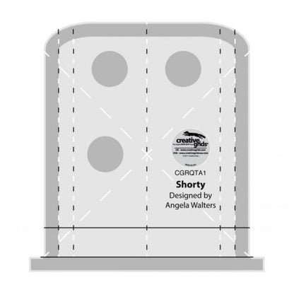 Shorty Machine Quilting Ruler